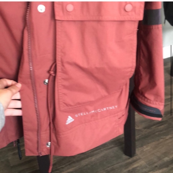 人気adidas Stella McCartney Run Ult Jacket Adidas by Stella McCartney Run ULT Jacket Windbreaker S-Large Clay